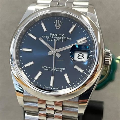 rolex blaues zifferblatt kaufen|Rolex Datejust in Blau kaufen .